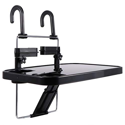 Auto Laptop Halter Schreibtisch Laptop Stand Klappbar Tragbare Computer Steht Auto Notebook Tisch für Geländewagen (Schwarz)