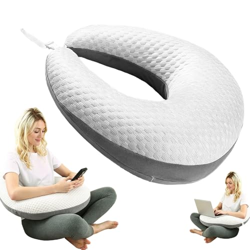 SKJJM Strickkissen Ergonomisches Crealis Kissen Strickkissen Zur Unterstützung Häkelkissen Stützkissen Gaming Kissen Ergonomisches Gaming Armkissen für Handarbeit Lesen Gamings Arbeite