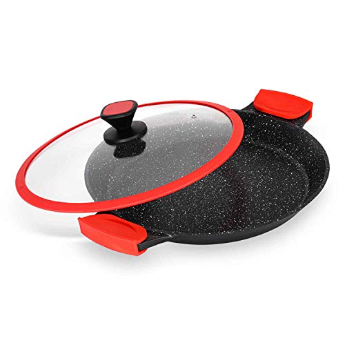 INTIGNIS Paellera Profesional Inducción Segura Calidad del Restaurante (36 cm)