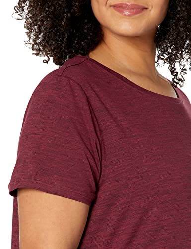 Image of Amazon Essentials Women's Active Quick Dry Tech Stretch Short-Sleeve Crewneck T-Shirt, Multipacks