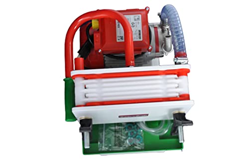 Fermtech Filter Machine Super Colombo Plate Commercial/Home Pro Filtering | Beer/Mead/Liquids Filtering | Water, Infusions, Beers, Pharmaceutical Solutions, Perfumes. Transfer Pump. (6 Pad) #TOP1