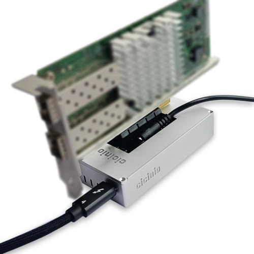 USB4 to PCIe Expansion Card - Thunderbolt 4/3 Compatible, PCIe Docker, Allows Laptops to Connect eGPU & Various PCIe Data Capture Boards Like 10GbE Ethernet Cards, Sounds Cards, FPGA DMA Boards, SSD