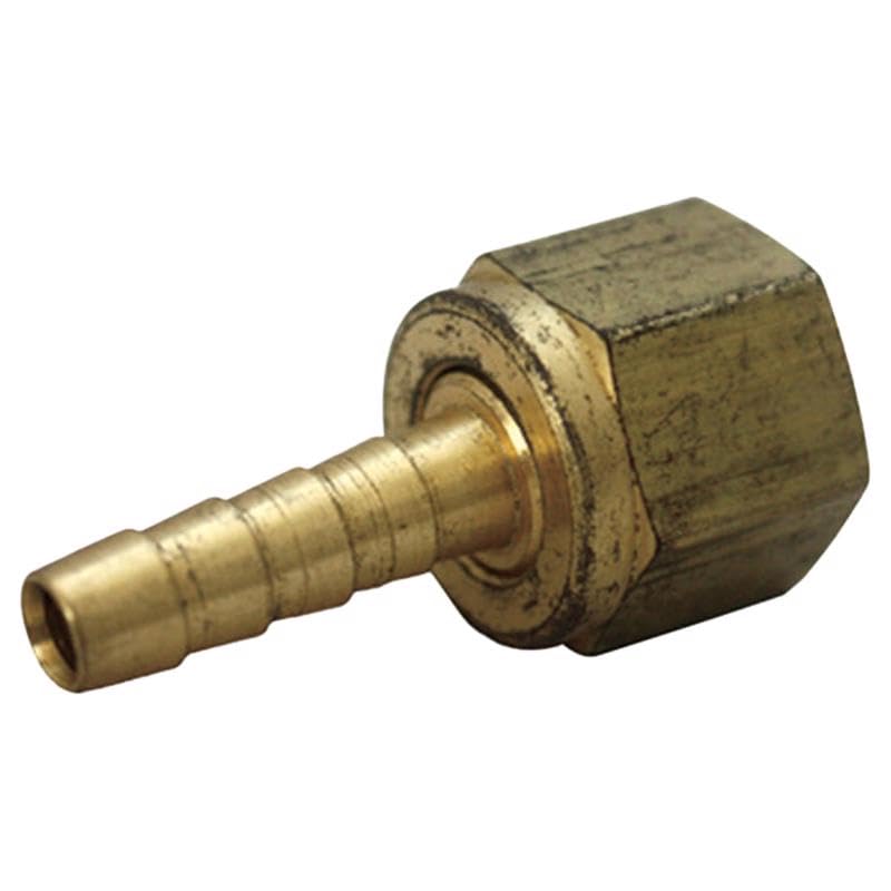 HOMEPLUS+ Brass 1/4 in. D X 3/8 in. D Adapter 1 pk