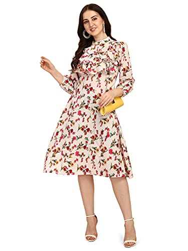 Image of OOMPH! Women's Wrap Knee Length Dress