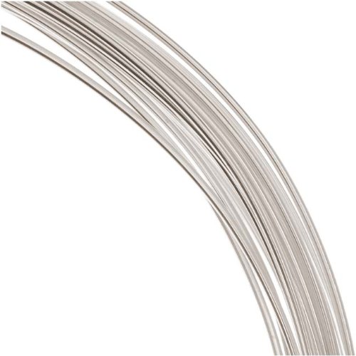 Beadaholique1 Ounce. (19 Ft.) Sterling Silver Wire 19 Gauge - Round-Dead Soft