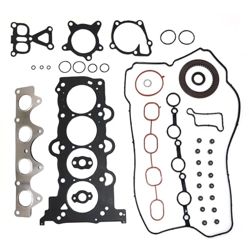 Image of Priprilod Engine Head Gasket kit Fit for Hyundai Kia Accent Elantra Tucson Veloster Rio Soul 2012-2019 1.6L L4 DOHC G4FC G4FD# 22311-2B004 28521-2B400