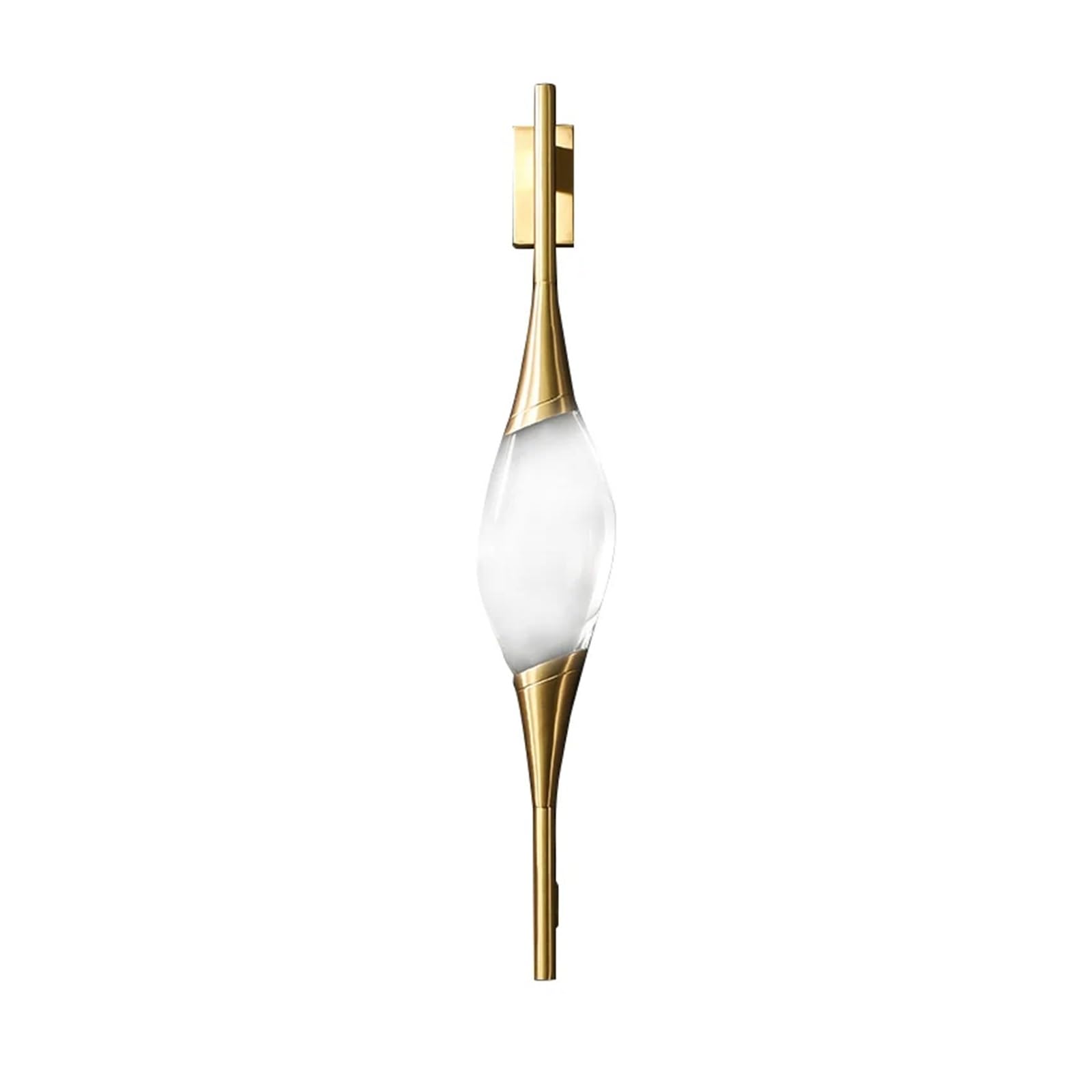 ASerZenith Led Wall Sconce, Crystal Wall Lamp Post Decoration Coffee Room Bedroom Bedside