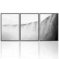 3 Piece Framed Canvas Wall Art Beautiful Waterfall Canvas Prints Home Artwork Decoration for Living Room,Bedroom - 16