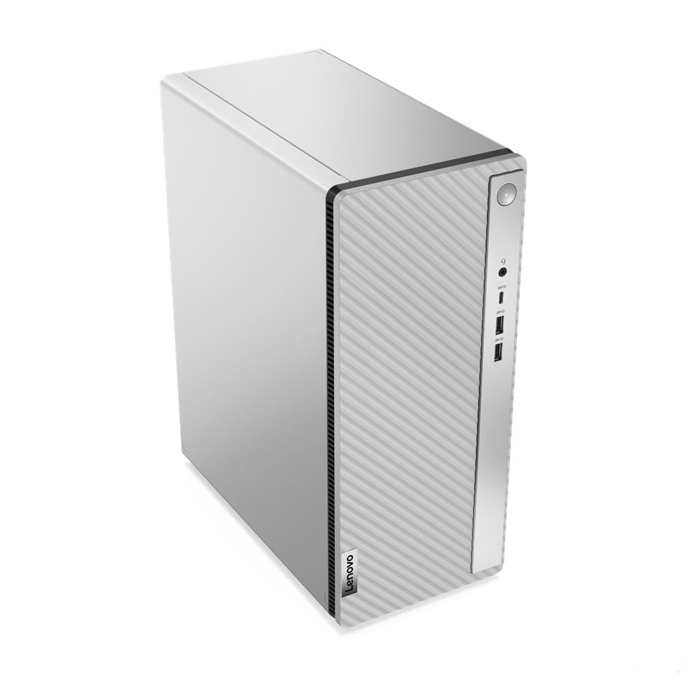 Lenovo IdeaCentre 5 Gen 8 - Desktop (Processore Intel Core i5-13400, 512GB SSD, RAM 2x8GB, WiFi 6, Windows 11 Home) Tastiera e Mouse USB (Black) - Cloud Grey, 16 GB, 512 GB