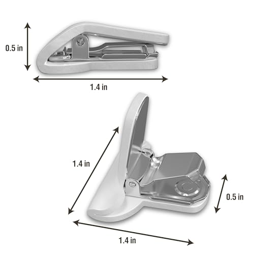 FRESH IDEAS Comforter Clips for Duvet Covers, Helps Prevent Blanket from Bunching or Shifting, 4-Pack