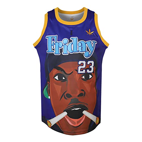 Mens Athletic Sports Basketball Jersey S-3Xl,Cosplay 90S Hip Hop Clothing For Party, Stitched Letters And Numbers Fans Jersey (Blue 23, Small) #TOP1