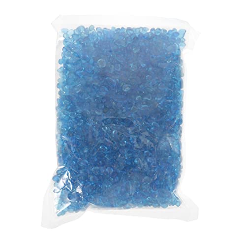 Cabilock 1 Pack Aquarium Stones Vase Filling Glass Beads Gems Fish Tank Decor Set Odorless Safe for