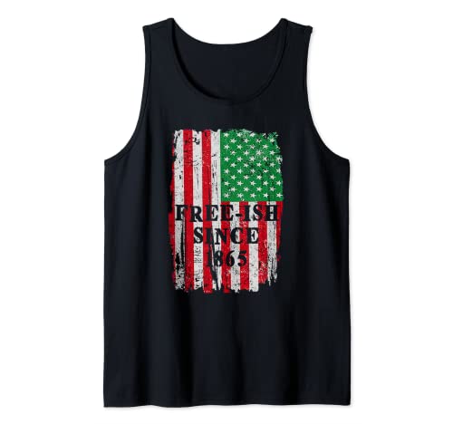 Giugno 1865 Regali del mese della storia nera Canotta