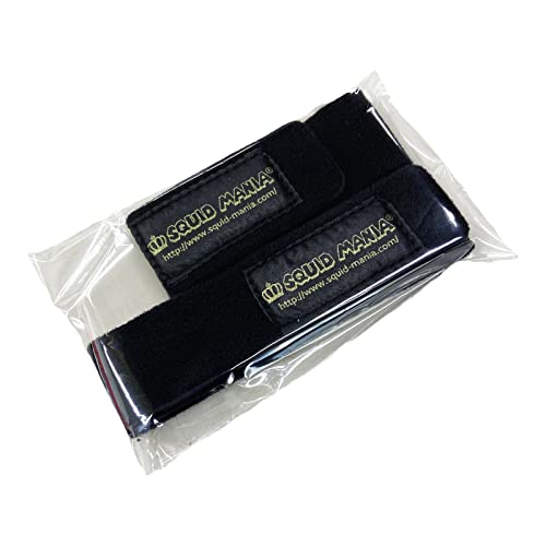 スクイッドマニア(SquidMania) ロッドベルト 長短2本セット GAMER'SロゴVer.(ブラック)