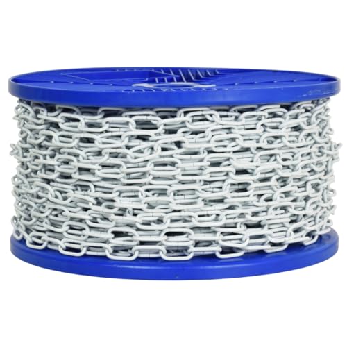 Corderie Italiane 002008132 Genovese Ft Catena, 2.0 X 16 X 6, 60 Mt, Verniciata Bianca