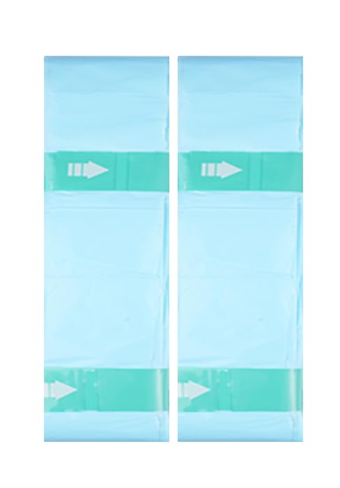 Refill Bags Dry Flush Toilet - 60 Uses -Blue
