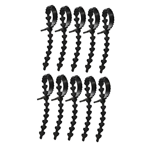 HANABASS 10pièces Sangles Réglables pour Arbres Support Branches Ceintures pour Fixation Vignes Jardin Accessoires Résistants Aux Tensions
