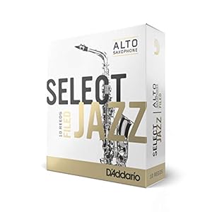 D'Addario Select Jazz Stroiki do Saksofonu Alto 10 szt.