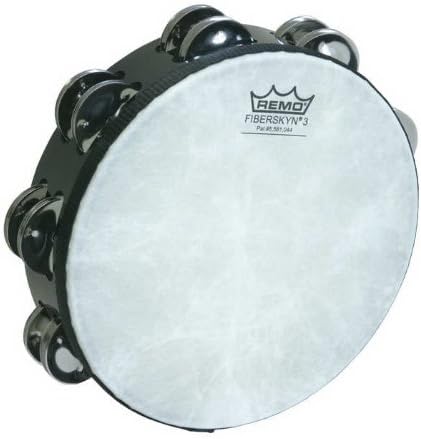 Remo Pretuned Tambourine, 8" x 2 Rows