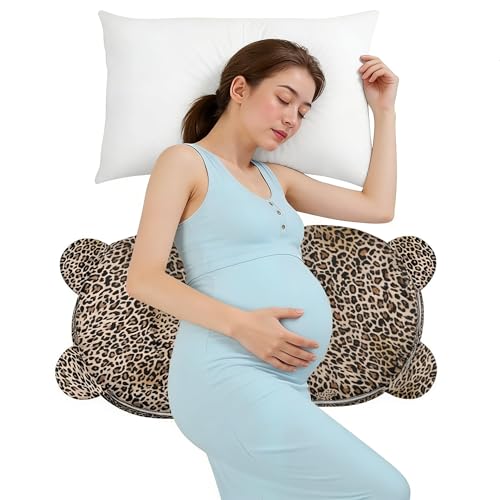 Image of Pregnancy Pillow for Sleeping,Maternity Pillow with Cooling,Maternity Support for Back and Hip Relief,Soft and Comfortable Wedge Pregnancy Pillows Side Sleeping Support for Belly with Removable Cover