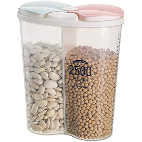 Contenedores herméticos de Almacenamiento PIQIUQIU 2.5L Cover