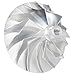 SCITOO 5C3Z6K682CCRM,1832255C91,1854593C91 Turbine Wheel Fits For 2006-2007 For Ford For E-350 Super Duty 6.0L 2006-2007 For Ford For E-450 Super Duty 6.0L 2006-2007 For Ford For F-250 Super Duty 6.0L