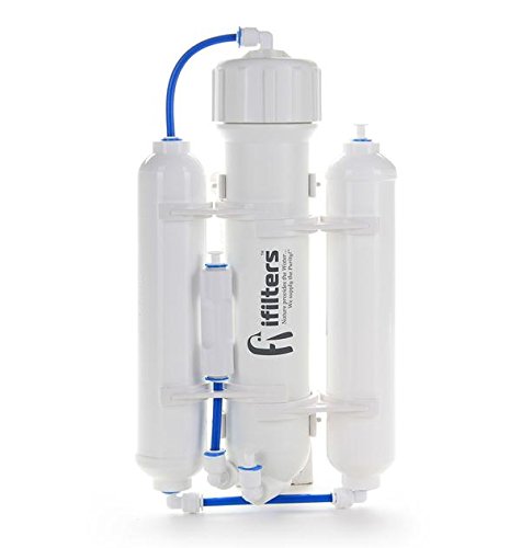 Aquarium 3 Stage Reverse Osmosis System AQ-M100, Compact 100 GPD