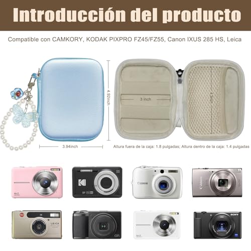 Funda para cámara digital STARGAZ compatible compacta miniatura 3