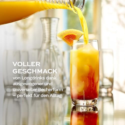 Stölzle Lausitz Weinland Longdrinkgläser Kristallglas 390 ml, 6er-Set – Ansicht 4