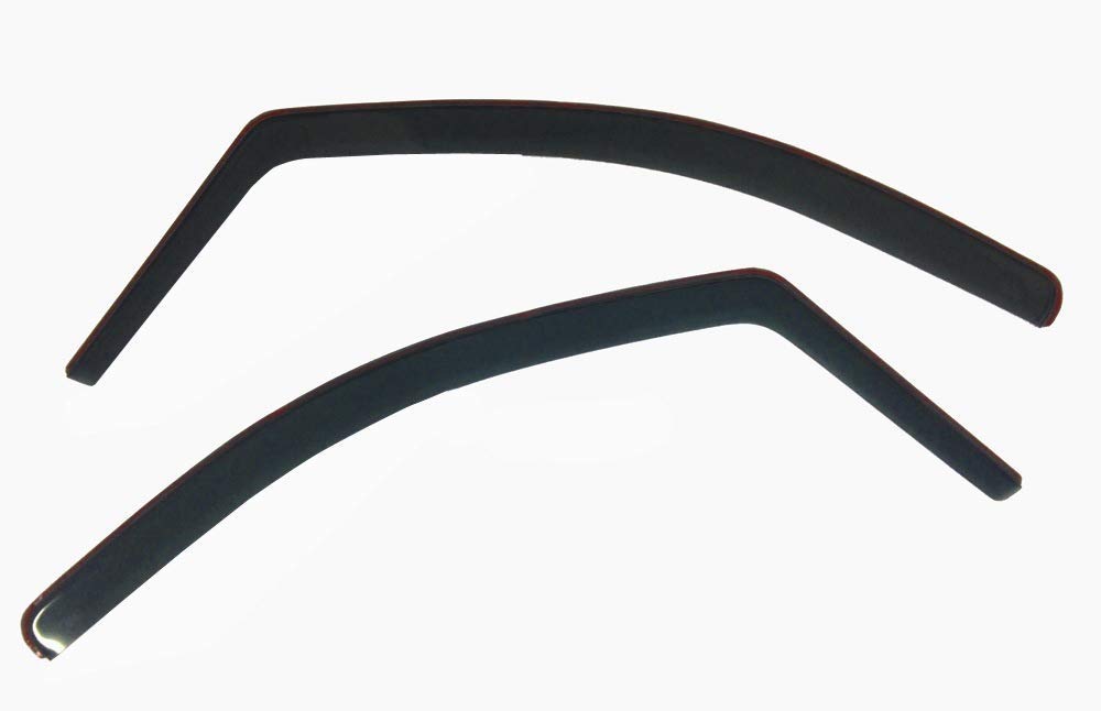2x Deflectores de Aire Compatible con V W Caddy 2003-2015 Derivabrisas protección sol lluvia nieve viento Vidrio acrílico PMMA de primera calidad