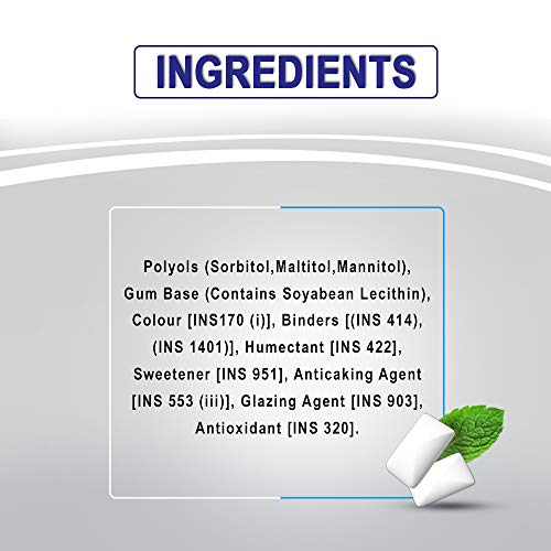 Image of Orbit Spearmint Flavour Sugar Free Chewing Gum - 22g Tube (Pack of 8) & Orbit Sweetmint Flavour Sugar Free Chewing Gum - 22g Tube (Pack of 8)