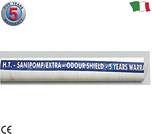 TUBO WC ANTIODORE D INTERNO 38 MM 1 METRO ACCESSORI BARCA NAUTICA