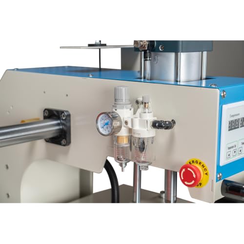 Máquina de estampado térmico neumática profesional miniatura 2