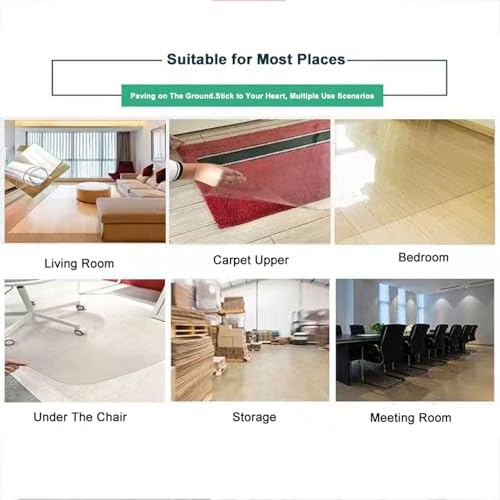 Tapis de table transparent pour préserver la table de cuisine
