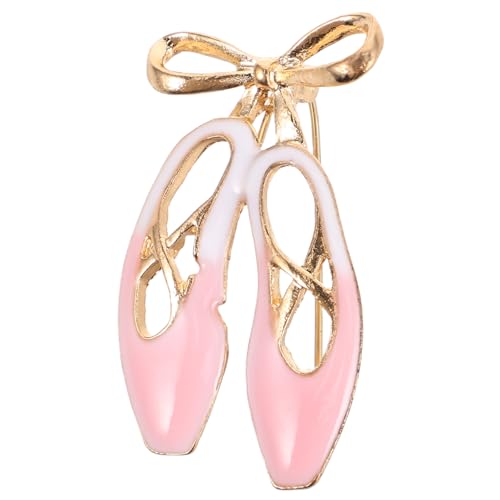 VANZACK Ballettschuh Brosche Anstecker Legierung Stilvolle Tanz Deko für Kleidung Hüte Taschen Einzigartiges für Tänzerinnen Ballettliebhaber Vielseitiges Schmuckzubehör