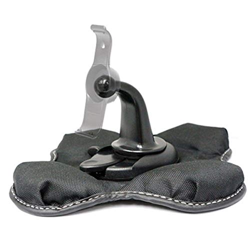 iSaddle Friction Mount Holder for Garmin - Exclusive Portable NonSkid Beanbag Dashboard Friction Mount for Garmin GPS Nuvi Drivesmart Drive Dezl Zumo Driveassist DriveLuxe StreetPilot RV Navigator