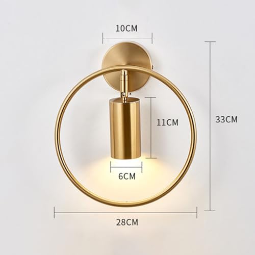 Aplique de Pared LED con Foco Giratorio Creativo de Hierro Interior 6
