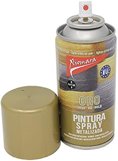 Bright Ideas Lacquer Spray Paint Finish Festive Crafts, Christmas Decorations and Wreaths, Metallic Gold, 150ml Can