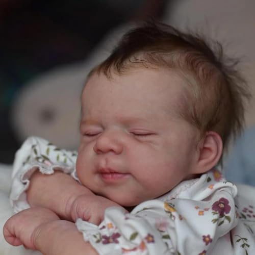 Muñeca bebé realista de cuerpo completo de 18 pulgadas miniatura 6