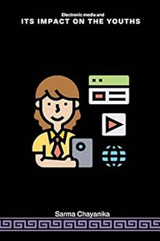 Paperback Electronic media and its impact on the youths Book