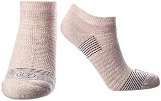 Doctor's Choice Diabetic Socks for Women, Neuropathy Socks for Women, Non-Binding, Aloe Infused Diabetic Ankle Socks for Arthritis & Swollen Feet, No Show, 1 Pair, Pink, Medium, Women Size 9-11