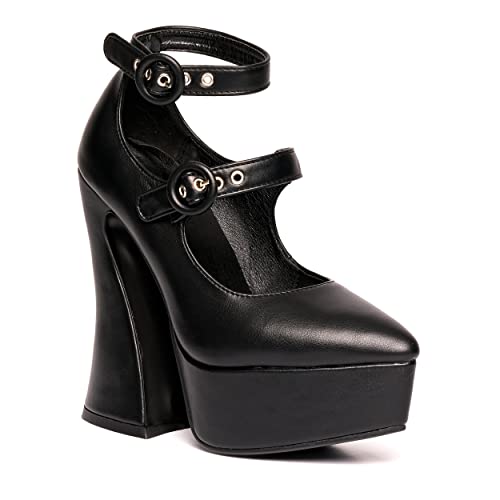 LAMODA Roamin', Zapato Corto Mujer, Color Negro, 40 EU
