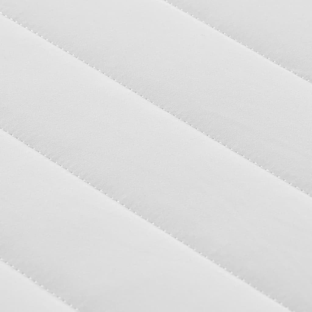 Materac z zimnej pianki, średnio miękki, 80 x 200 cm, oddychający, dwustronny materac piankowy, cichy komfort leżenia do sypialni, pokoju gościnnego i stelażu łóżka