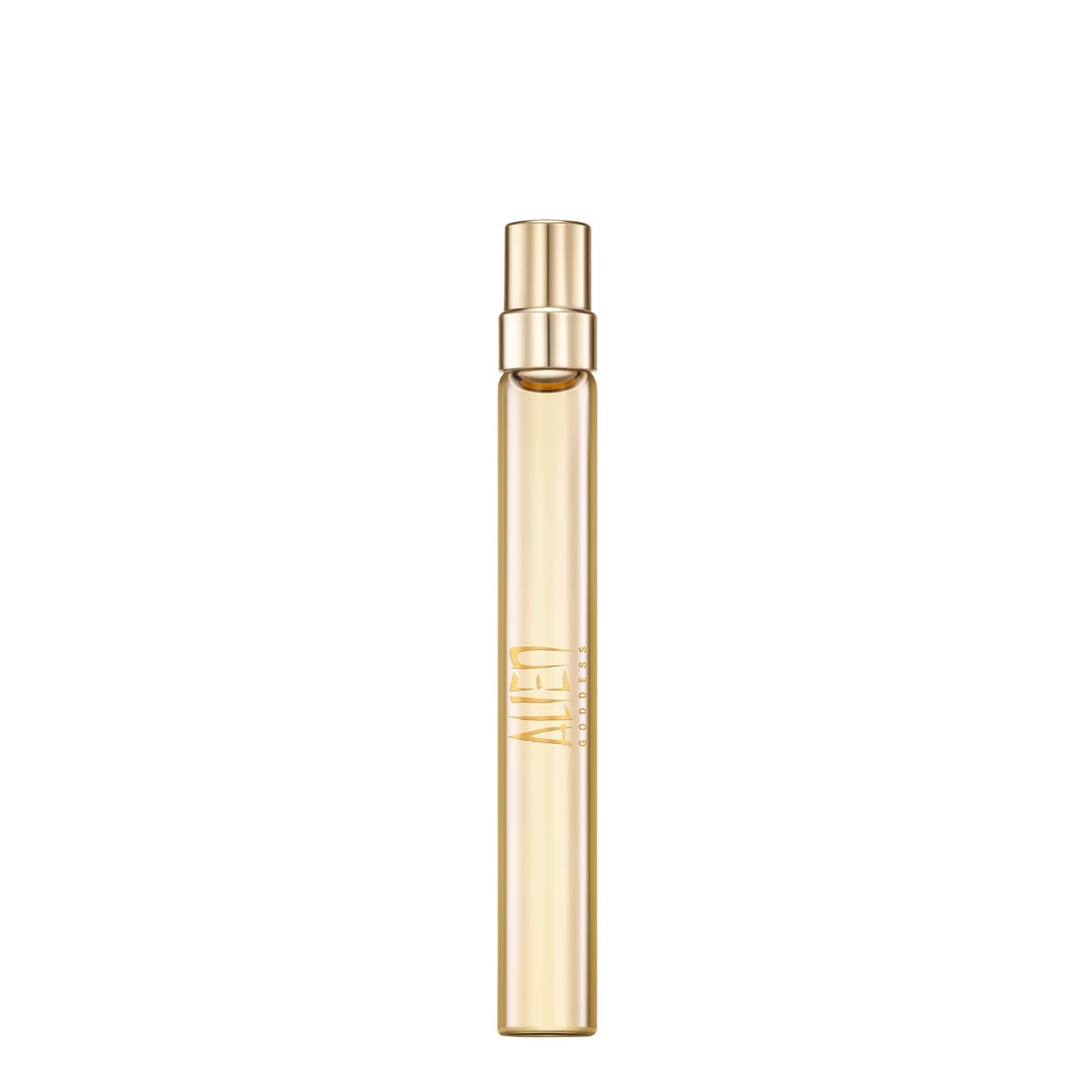 Mugler Alien Goddess – Eau de Parfum – Damenparfüm – blumig & holzig – mit Bergamotte, Jasmin und Vanille – langanhaltender Duft – Reisegröße – 10 ml