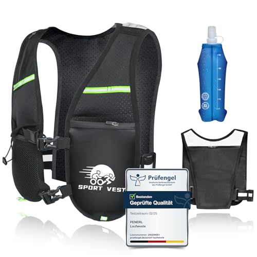 Laufweste Herren - Prüfengel Zertifiziert Leichte & Atmungsaktive...