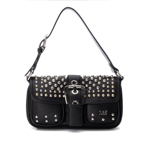 XTI - Bolso Mujer Negro - Diseño moderno y práctico - Ideal para cualquier ocasión - Modelo 18450802 XTI - Bolso Mujer Negro - Diseño moderno y práctico - Ideal para cualquier ocasión - Modelo 18450802