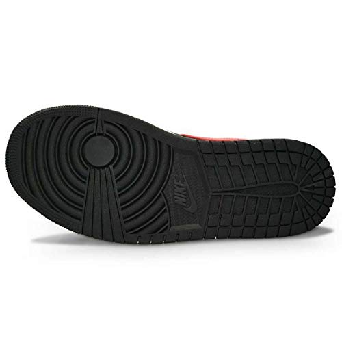 Nike Jordan 1 Mid White Shadow., Schwarz (schwarz), 45.5 EU