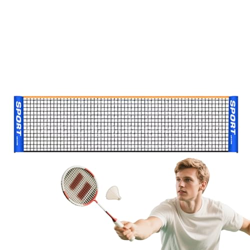 Red de bádminton – Red deportiva portátil de altura ajustable | Backyard Badminton Set, Training Mesh Net, Sport Fitness Training Mesh, accesorios competitivos para el juego de patio trasero
