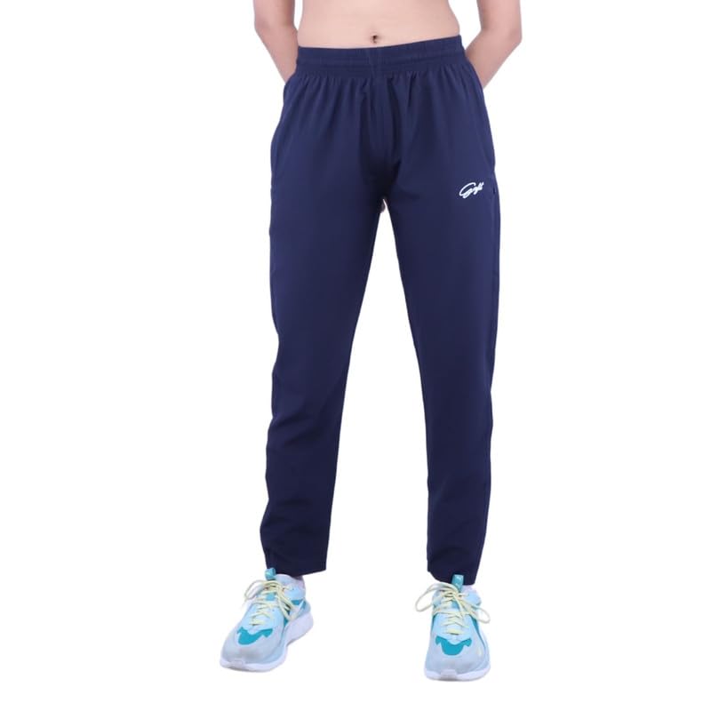 avishiti Women Go Dryfit Regular Jogger Trackpant with 2Pocketes with Zip| Navy-picture-11