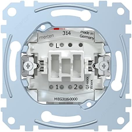 Schneider Electric Meg3116-000 Przełącznik Szeregowy, Biały, 250.0V